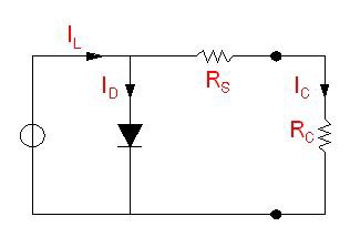 Circuito cella fotovoltaica