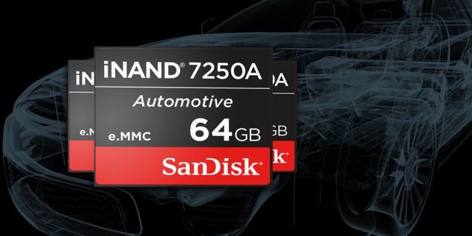 iNAND 7250A: la flash embedded per il settore automotive
